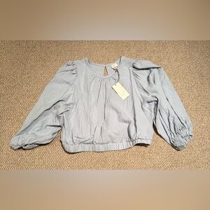 A New Day Light Blue Blouse